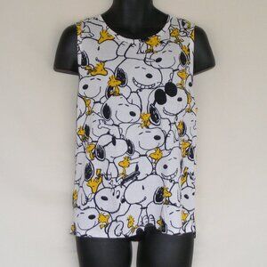 SNOOPY & WOODSTOCK Tank Top, Tag 3XL, fits like  L
